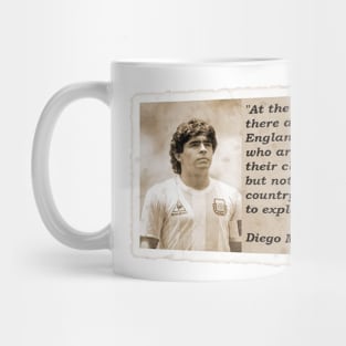 Maradona Quote Mug